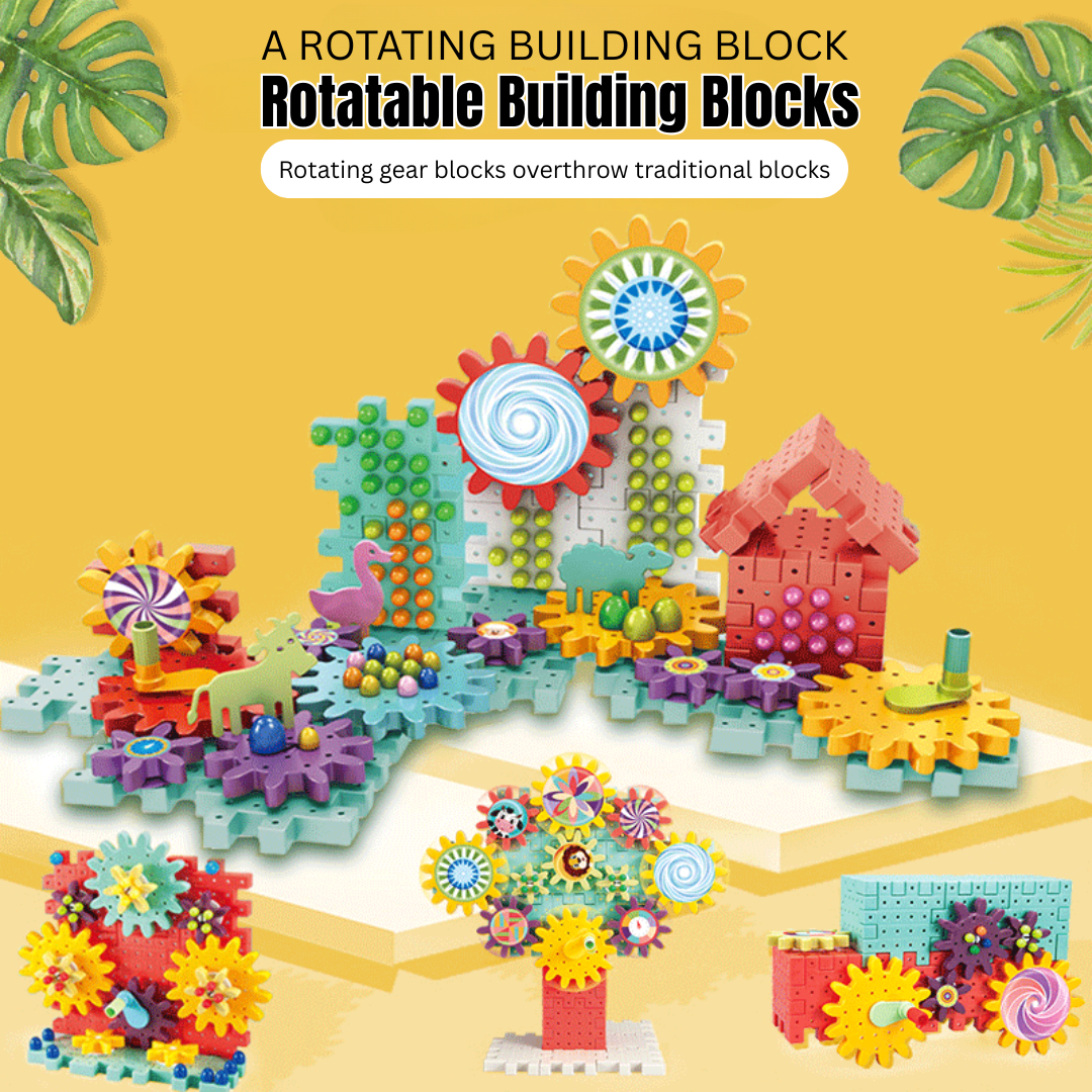 DIY 3D Gear Building Blocks Puzzle for Kids (7–14 Yrs) - Image 2