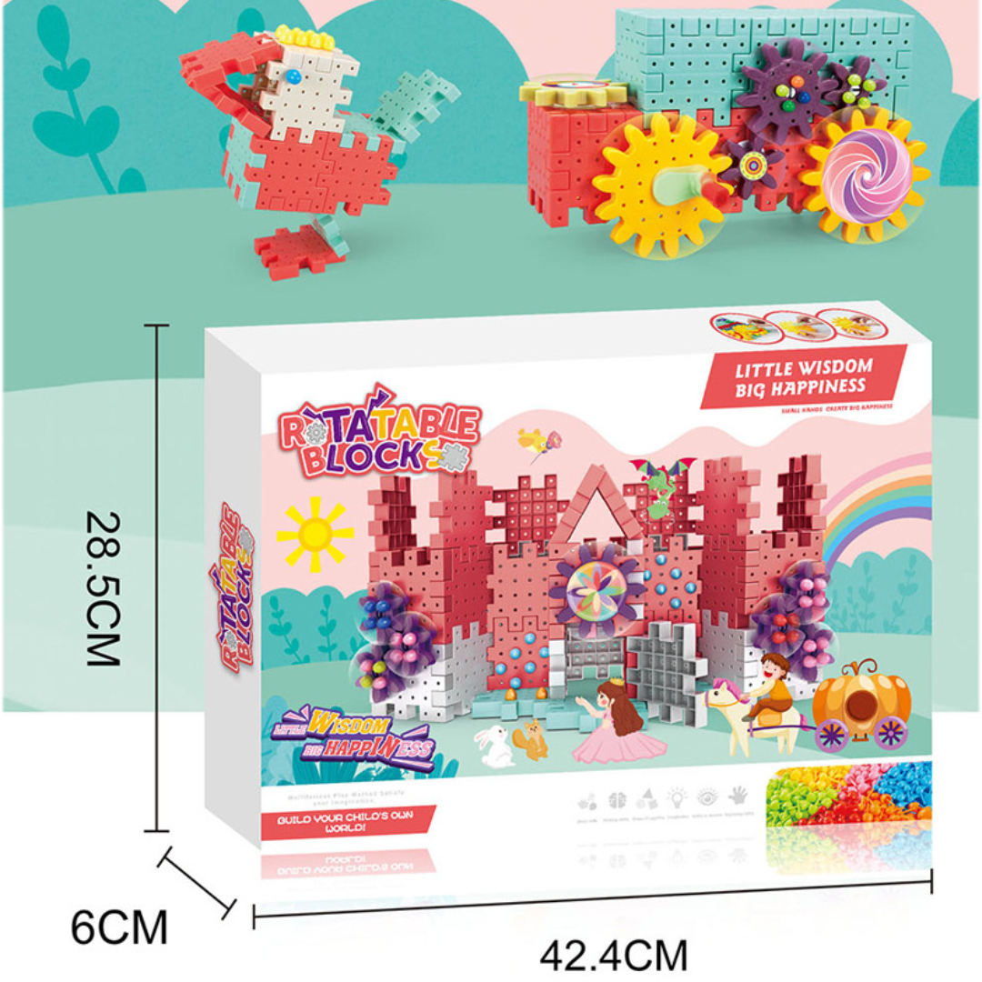 DIY 3D Gear Building Blocks Puzzle for Kids (7–14 Yrs) - Image 3